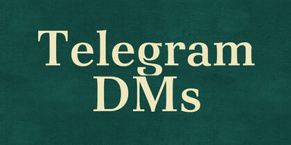 Telegram DMs